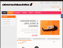 Tablet Screenshot of oberschlachter.fi